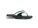 Reef Fanning + Men's Flip Flops-White/Black/Green