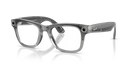 Ray-Ban Meta Wayfarer Gen 2 Sunglasses-Transparent Grey/Transitions Sapphire