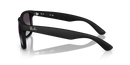 Ray-Ban Justin Classic 0RB4165/601/8G55-Matte Rubber Black/Dark Grey