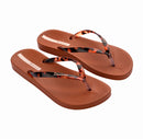 Ipanema Anatomic Connect II Fem Flip Flops-Brown/Clear