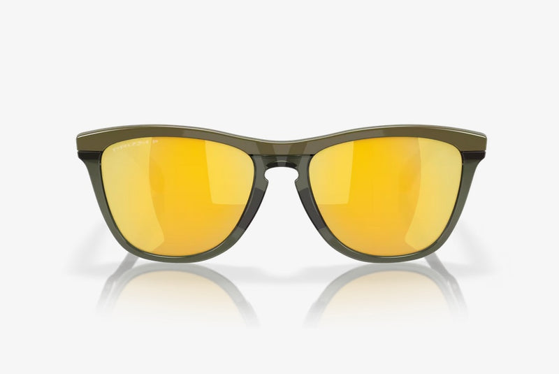 Oakley Frogskins Range Sunglasses OO9284-0855-Dark Brush/Prizm 24k Polarized