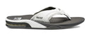 Reef Fanning Men's Flip Flops-Grey/White