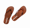 Ipanema Anatomic Connect II Fem Flip Flops-Brown/Clear