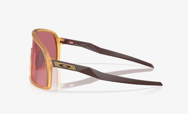 Oakley Sutro Sunglasses OO9406-B937-Matte Transparent Light Curry/Prizm Dark Golf
