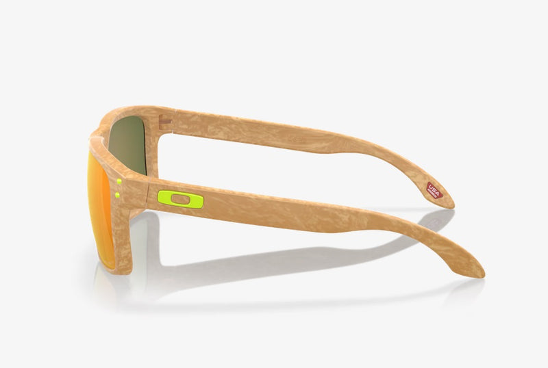 Oakley Holbrook Coalesce Collection OO9102-Y855-Matte Stone Desert Tan/Prizm Ruby Polarized