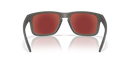 Oakley Holbrook Sunglasses OO9102-AR-Matte Grey Smoke/Prizm Snow Black