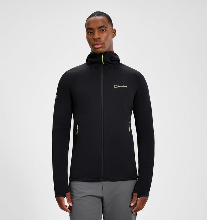 Berghaus Men's Kinetic Powerstretch Hoody-Black
