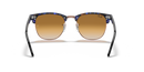 Ray-Ban Clubmaster Classic 0RB3016/12565151-Brown & Blue/Light Brown Gradient