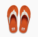 Reef Fanning Pregame Men's Flip Flops-White/Orange