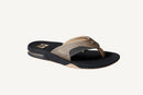 Reef Fanning Men's Flip Flops-Fossil/Raven