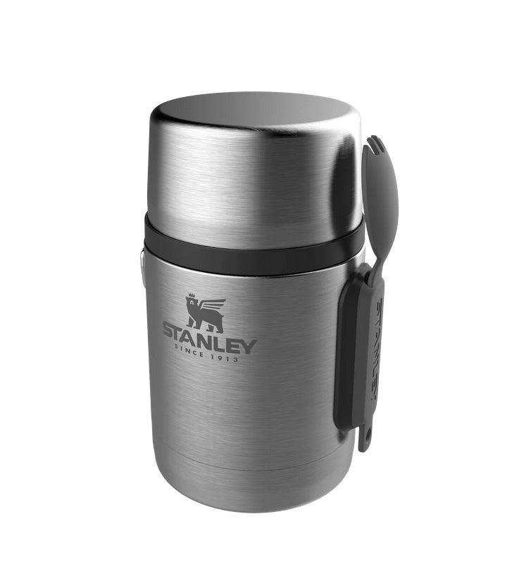 Stanley Adventure Stainless Steel All-in-One Food Jar | 0.53L-Stainless Steel