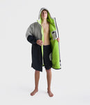 Dryrobe Advance Long Sleeve-Anthracite Lime