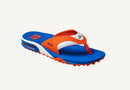 Reef Fanning Pregame Men's Flip Flops-Orange/Blue