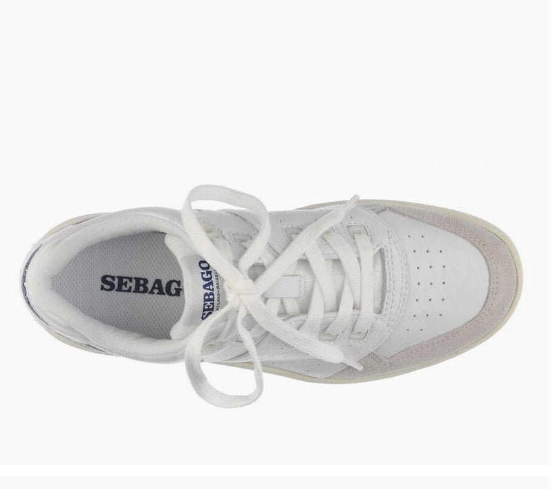 Sebago Men's Hurricane Trainers-White