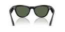 Ray-Ban Meta Skyler Gen 2 Sunglasses-Shiny Black/G-15 Green