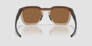 Oakley HSTN SQ 2.0 OO9555-0254-Matte Rootbeer/Prizm Bronze