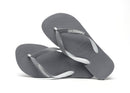 Havaianas Top Mix Flip Flops-Steel Grey/Steel Grey
