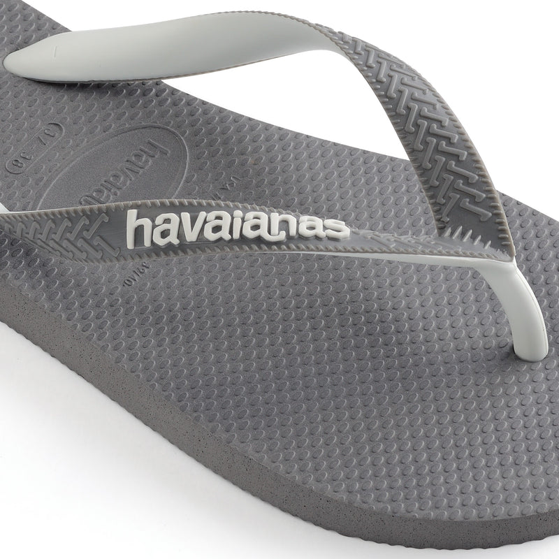 Havaianas Top Mix Flip Flops-Steel Grey/Steel Grey