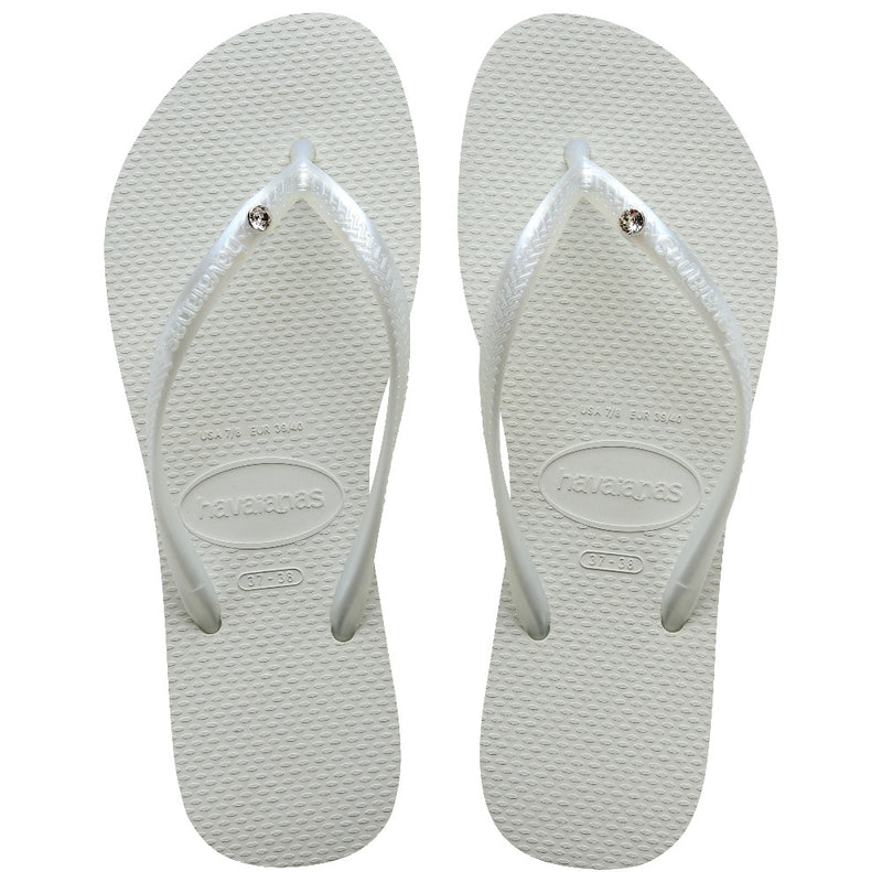 Havaianas Women's Slim Crystal Sw II Flip Flops-Assorted Colours