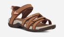 Teva W Tirra Leather Sandals-Honey Brown