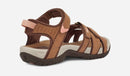 Teva W Tirra Leather Sandals-Honey Brown