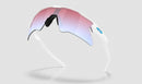 Oakley Radar® EV Heater OO9541-0537-Polished White/Prizm Snow Sapphire