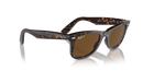 Ray-Ban Original Wayfarer Classic 0RB2140/902/5750-Polished Tortoise/Brown Polarized
