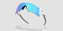 Oakley Radar® EV Heater OO9541-0437-Polished White/Prizm Sapphire