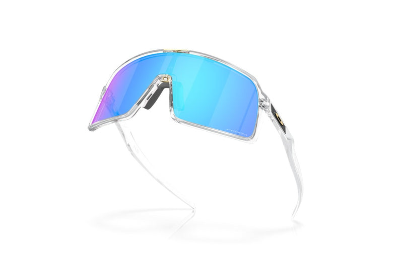 Oakley Sutro Sunglasses OO9406-A3-Clear/Prizm Sapphire