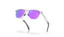 Oakley Frogskins Range Sunglasses OO9284-1255-Matte Clear/Prizm Violet