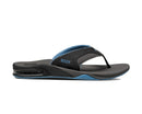 Reef Fanning Men's Flip Flops-Grey/Light Blue