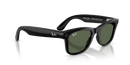 Ray-Ban Meta Wayfarer Gen 2 Sunglasses-Shiny Black/G-15 Green