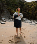 Dryrobe Advance Long Sleeve-Anthracite Lime