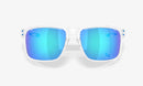Oakley Holbrook XXL Sunglasses OO9487-0761-Polished Clear/Prizm Sapphire Polarized