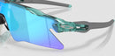 Oakley Radar® EV Heater OO9541-0937-Transparent Pacific/Prizm Sapphire Polarized