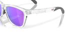 Oakley Frogskins Range Sunglasses OO9284-1255-Matte Clear/Prizm Violet