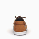 Sebago Oakfield Leather Boat Shoes-Brown Cognac