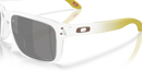 Oakley Holbrook Sunglasses OO9102-AP55-Matte Clear/Prizm Black Polarized