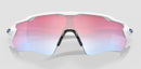 Oakley Radar EV Path OO9208-4738-Polished White/Prizm Snow Sapphire Iridium