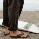 Reef Fanning Men's Flip Flops-Brown/Gum