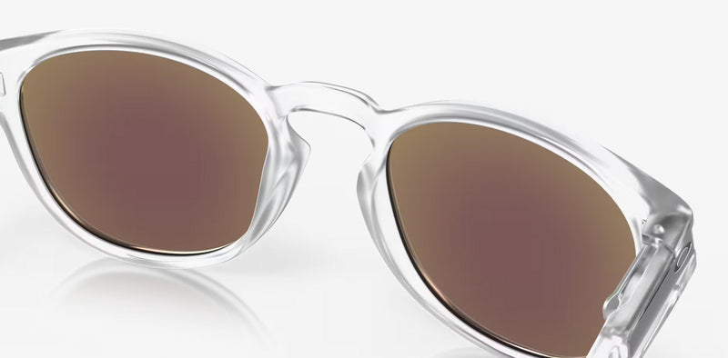 Oakley Latch OO9265-6553-Matte Clear/Prizm Sapphire Polarized