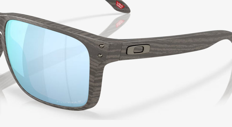 Oakley Holbrook XXL Sunglasses OO9487-0461-Woodgrain/Prizm Deep Water Polarized