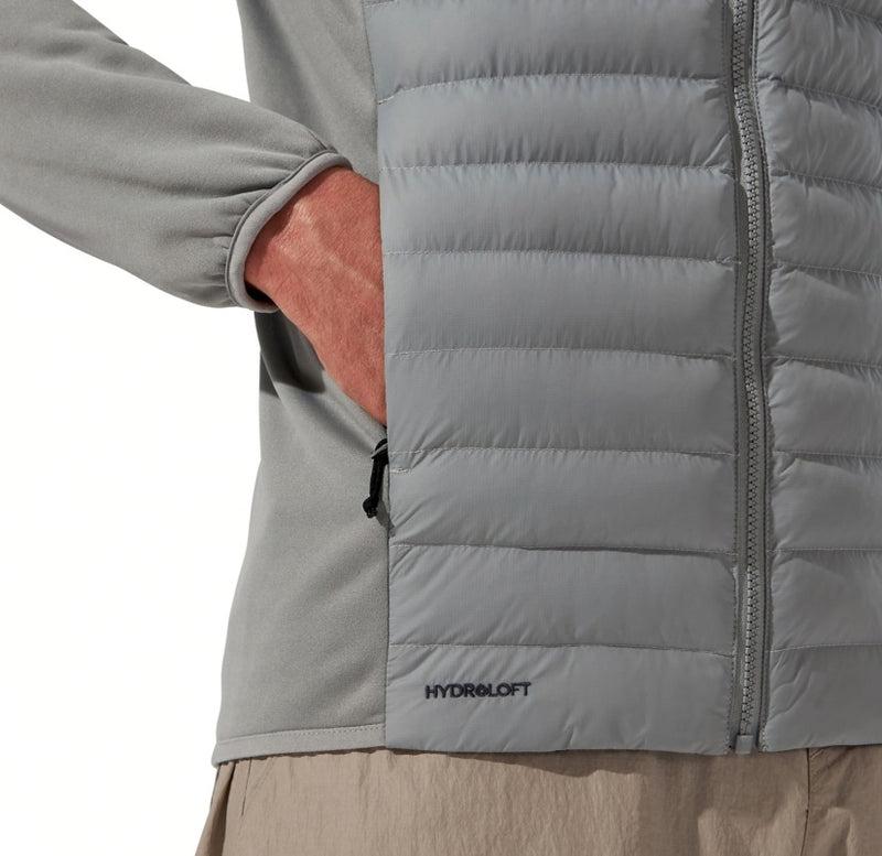 Berghaus Men's Vaskye Hooded Hybrid Jacket-Grey