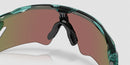 Oakley Radar® EV Heater OO9541-0937-Transparent Pacific/Prizm Sapphire Polarized