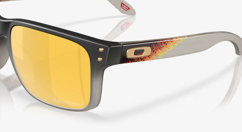 Oakley Holbrook Troy Lee Designs Series OO9102-AH55-TLD Black Fade/Prizm 24K Polarized