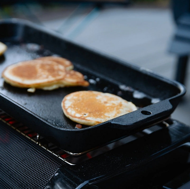 Biolite FirePit Griddle Pre-Seasoned Cast Iron Outdoor Griddle