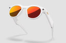 Oakley Meta HSTN 0OW8002-0451-Warm Grey/Prizm Ruby