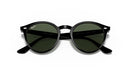 Ray-Ban RB2180 Sunglasses-0RB2180/601/7149-Polished Black/Dark Green