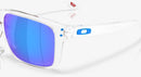 Oakley Holbrook XXL Sunglasses OO9487-0761-Polished Clear/Prizm Sapphire Polarized