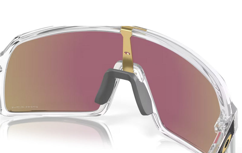 Oakley Sutro Sunglasses OO9406-A3-Clear/Prizm Sapphire